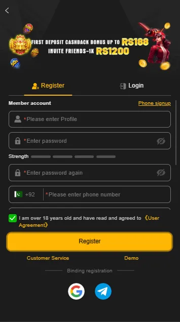 188PKR Game Register