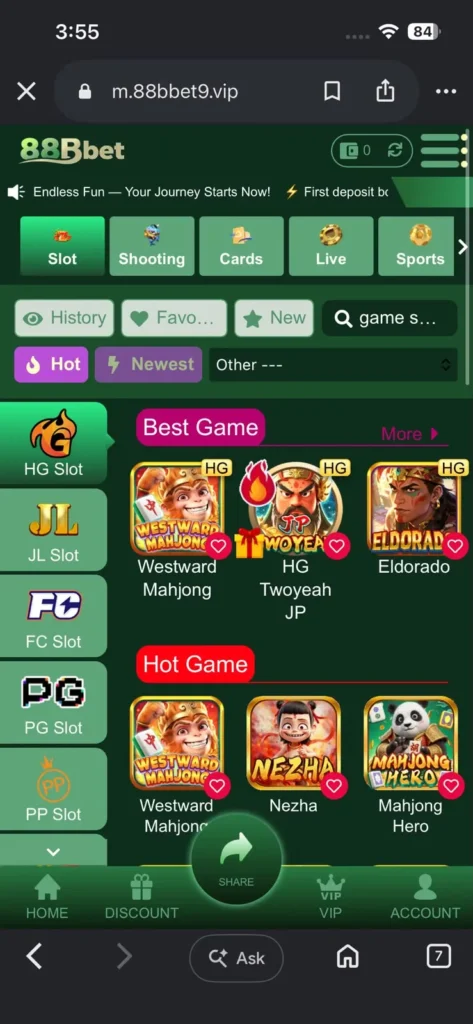 88Bbet game