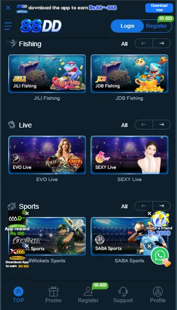 88DD Game Features