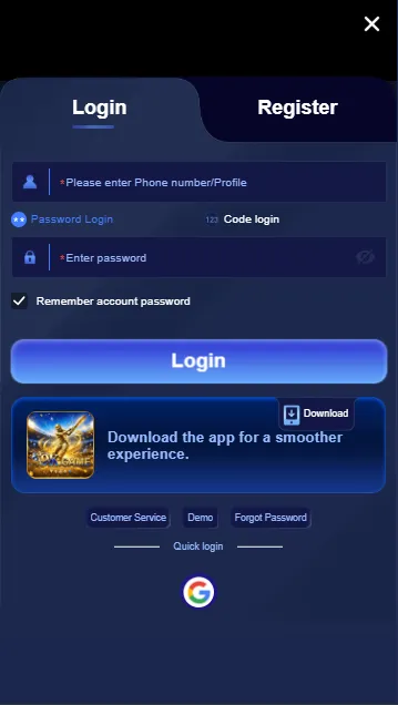 9K Game Login