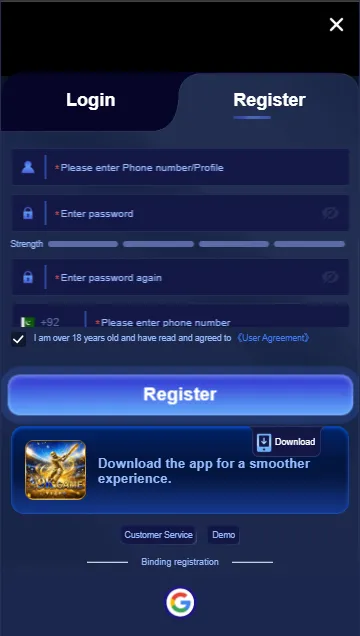 9K Game Register