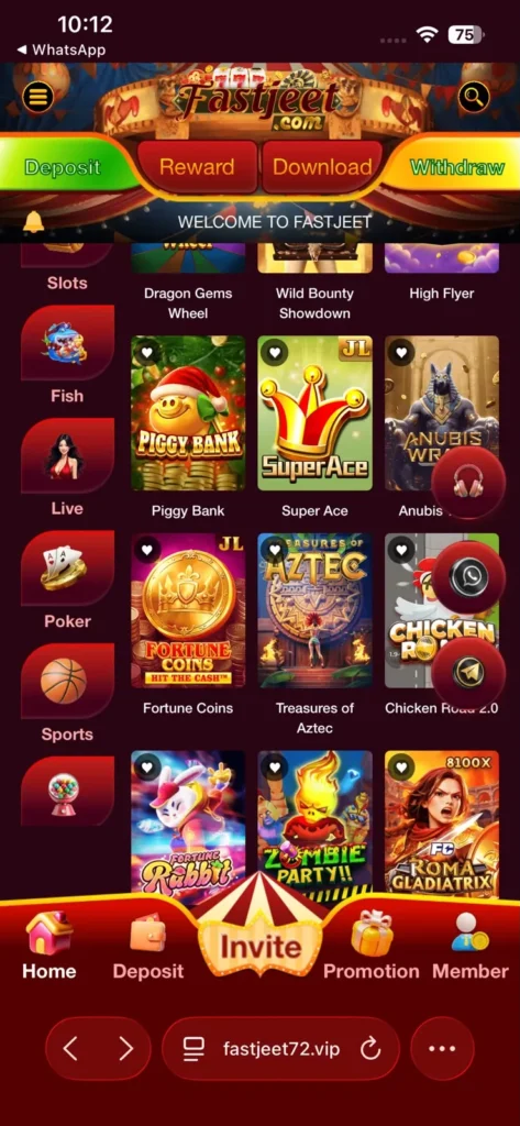 FASTJEET game