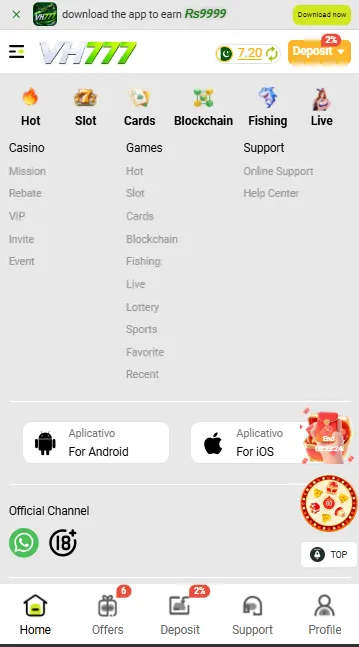 VH777 Game