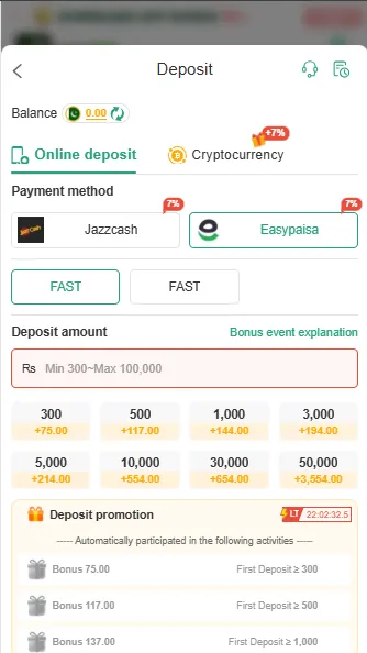 357PK Game Deposit