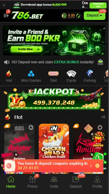 786BET Game Interface