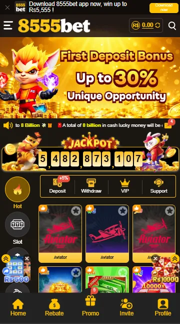 8555BET Game Interface