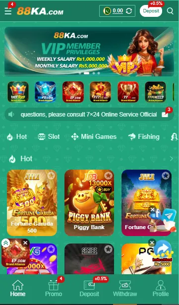88KA Game Interface