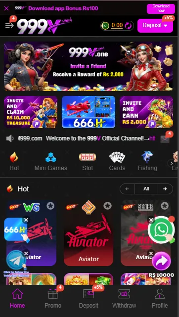 999v Game Interface