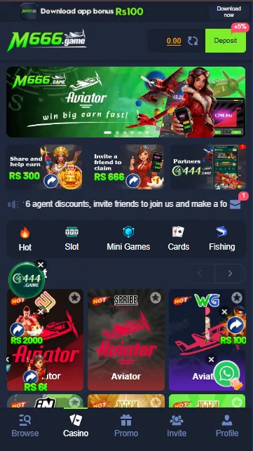 K666 Game Interface