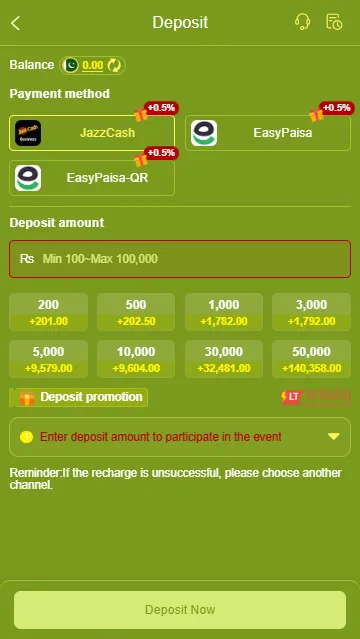 MF777 Game Deposit