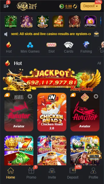 V44 Game Interface